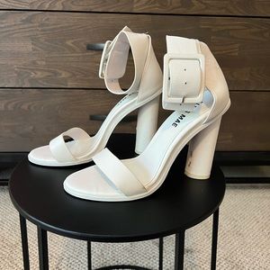 White Alias Mae Heels